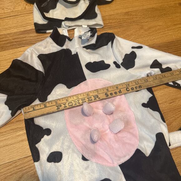 COW HALLOWEEN COSTUME TODDLER 2T - Picture 6 of 7
